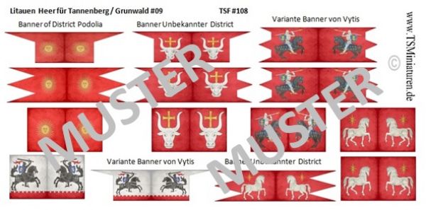 Litauisches Heer, Tannenberg / Grunwald 09, 1:72