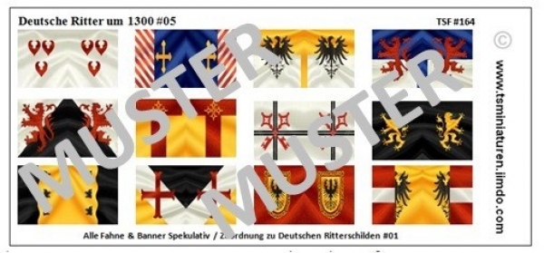 German Knights around 1300 05, 1:72