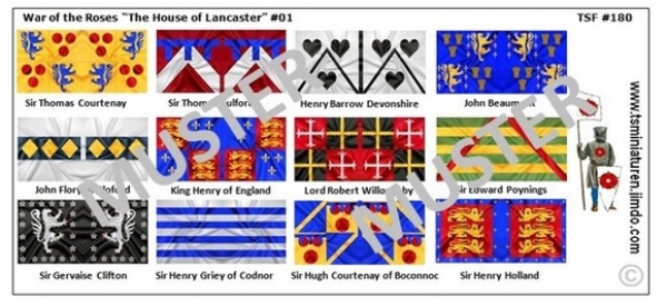 Rosenkriege 01, House of Lancaster (1), 1:72