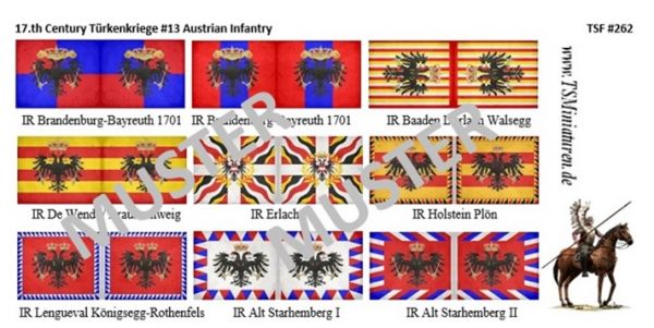 Österreichische Infanterie, 17. Jahrhundert, Türkenkriege 13, 1:72