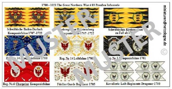 Prussian Infantry, Great Northern War 2, 1:72 - Kopie