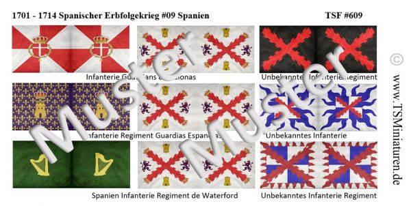 Spain infantry, Spanish war of Succession 1701-1714 09, 1:72