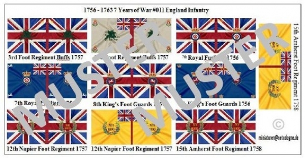 England, 7 years war 11 ,1:72
