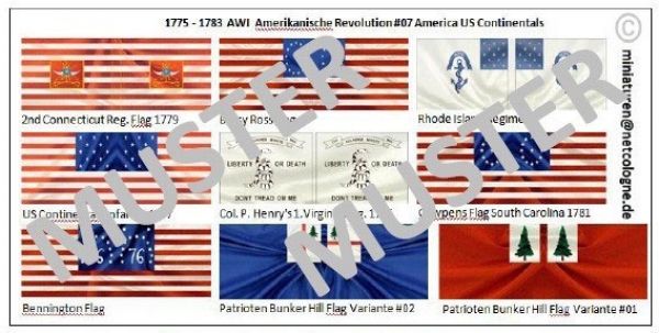 AWI American War of Independence 1775 - 1783 07, US Continentals, 1:72