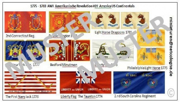 AWI American War of Independence 1775 - 1783 09, US Continentals, 1:72