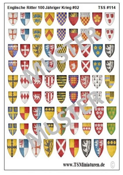 English Knights 100YW 02, Shields , 1:72