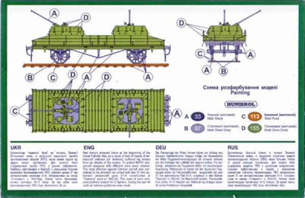 Gepanzerte Luftabwehr-Plattform mit 2 37mm 61-K Flugabwehrkanonen, 1:72