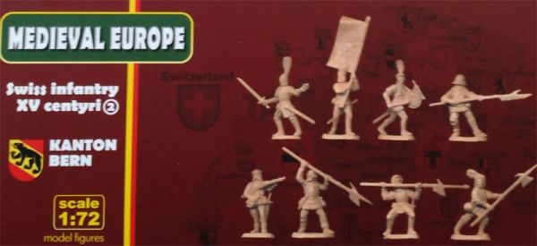 Swiss Infantry Set 2, 15th century, 1:72
