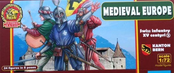 Swiss Infantry Set 2, 15th century, 1:72