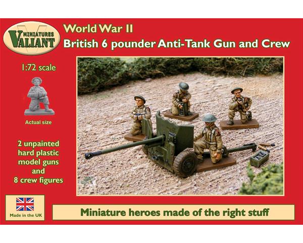 Britische 6 Pfünder PAK (1/72)