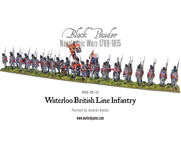 Britische Infanterie (Waterloo) (28mm)