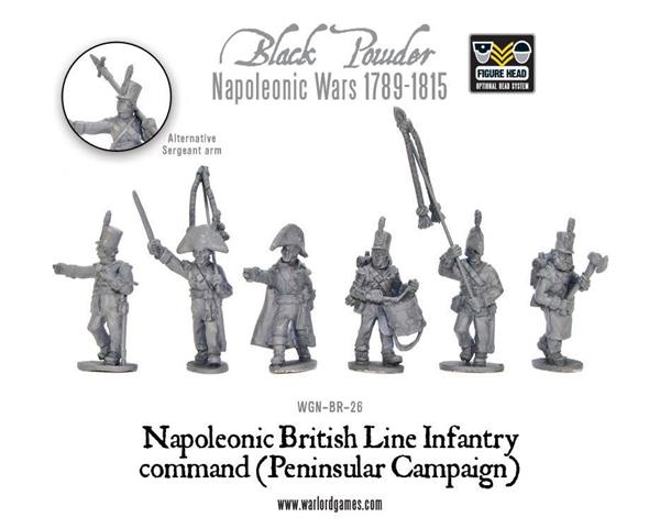 Britische Infanterie, Kommando (Halbinselkrieg) (28mm)