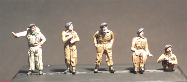 Britische Panzerfahrer, 2.Weltkrieg, 1:72