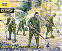 Russische Pioniere, 2. Weltkrieg, 1:72