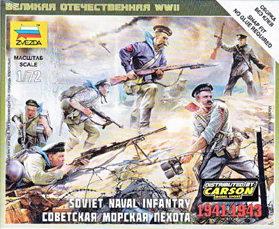 Russische Marineinfanterie '41-'43, 1:72