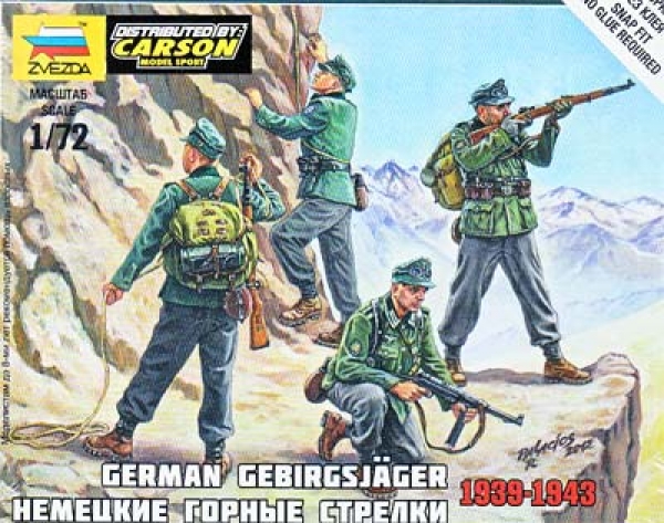 Deutsche Gebirgsjäger, 1:72