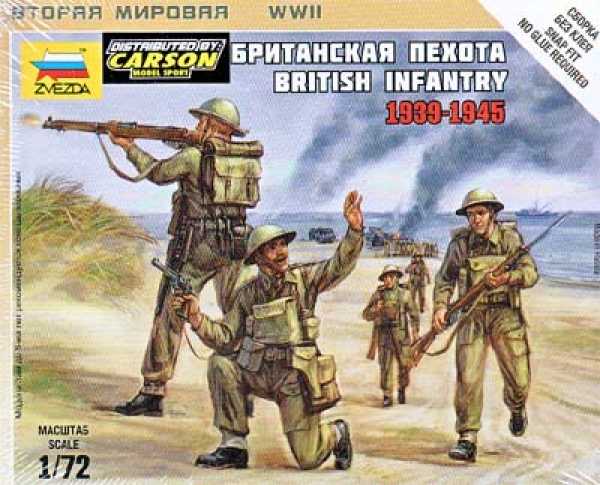 Britische Infanterie '39-'45, 1:72