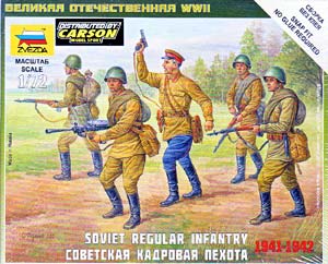 Reguläre Russische Infanterie '41-'42, 1:72