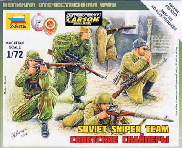 Russian Sniper Team, 1:72