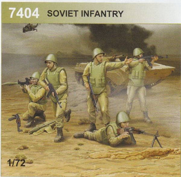 Sowjetische Infanterie, modern, 1:72
