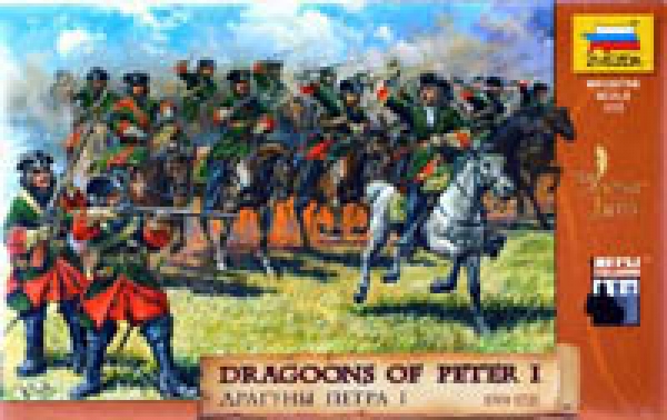 Russische Dragoner Peter 1. 1701-1721 1:72
