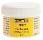 FALLER Natural stone, Stone paste, dark white, 100 g