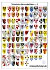 Shields German Knights 01, 1:72
