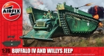 Buffalo Amphibienfahrzeug & Jeep 1:76