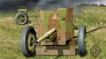 Soviet 45mm AT gun model 1937, 1:72