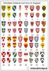 Shields Battle of Crecy 04 England