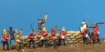 British Infantry Rorke's Drift + Zulus, Set 6 + 7, Zulu War, 1:72