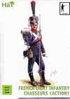 Französische leichte Infanterie Chasseurs (Kampfposen) (28mm)