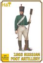 Russische Fußartillerie, 1805, napoleonische Epoche,1:72