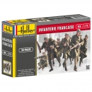 French infantry World War 2, 1:72