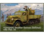 V3000S/SSM Maultier, mit 38mm Flak 1:72