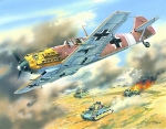 Messerschmidt Me Bf 109 E7 Trop, 1:72