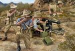 Australian Camel Corps, dismounted 1:72