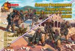 German Paratroopers(tropical uniform) m. 10,5cm LG42 & 8cm s.G.W.34, 1:72