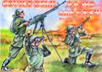 Sowjetisches DShK FlaMG mit Bedienung, 1:72