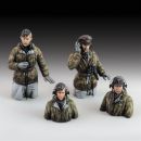Deutsche Panzerbesatzung, Winter, 1:72