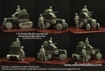 WZ.28 (polnischer Panzerwagen 2.Weltkrieg) Umbausatz mit Besatzung, 1:72