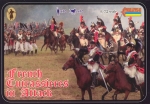 Französische Kürassiere im Angriff, napoleonische Epoche, 1:72