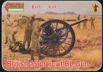 Britische 15pr 7cwt BL Kanone, Burenkrieg 1899-1902, 1:72
