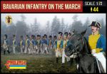 Bavarian Infantry, marching, Napoleonic era, 1:72