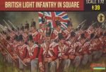 British light infantry, in Squre, Napoleonic era, 1:72