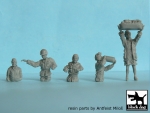 US Panzerbesatzung und Zivilist, 1:72