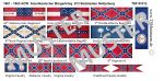 Amerikanischer Bürgerkrieg / ACW 13, Konföderierte / Südstaaten, Gettysburg, Fahnen 1:72