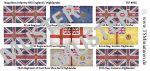 Napoleonische Infanterie 35, England, Highlander, Fahnen 1:72