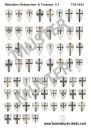 Shields Order Knights & Teutonic Order 03, 1:72