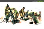 Russian 120mm Mortar with crew, 1:72